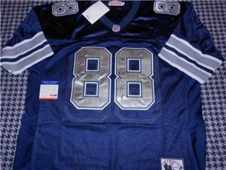 Signed Michael Irvin Cowboys Autographed Football Jersey with COA P s 