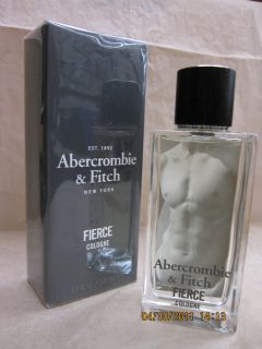 Abercrombie Fitch Fierce 3 4 FL oz 100 ml Cologne Spray SEALED Box 