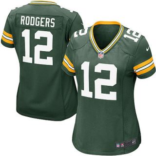 Aaron Rodgers Green Bay Packers Womens Nike Jersey Small