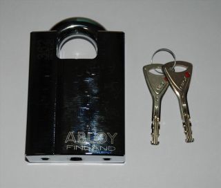 Brand New Abloy PL362 High Security Strongest Steel Padlock