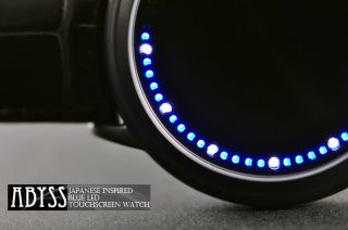 Abyss Japanese Inspired Blue LED Touchscreen Watch