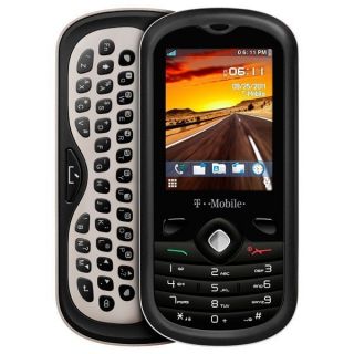 Mobile SPARQ ALC 606 GSM Qwerty 4G Cell Phone Alcatel Black Gravity 