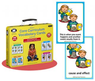 Super Duper Fun Educational Core Curriculum Vocabulary Cards –Second 