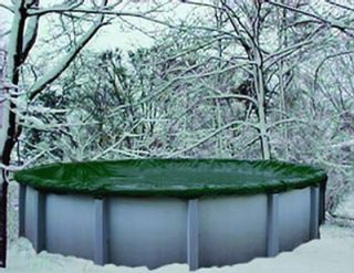 No Reserve 28 Round Above Ground Winter Swimming Pool Solid Cover 13 
