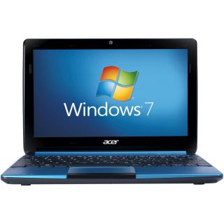 Acer Aspire One D270 10 1 Netbook Blue Intel Atom Dual Core 1GB 320GB 