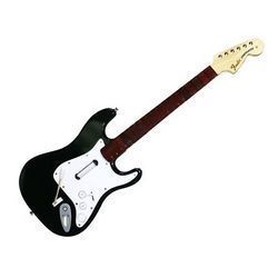 Rock Band 2 Wii Fender Stratocaster Wireless Guitar Controller No 