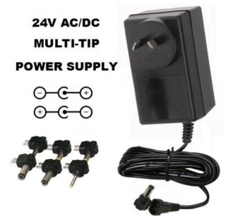 24 Volt 1 25 Amp AC DC Power Supply Adapter 24V 1250mA