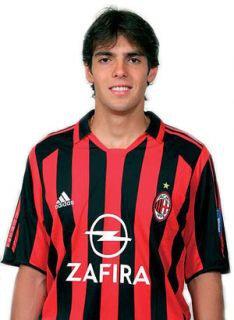 AC Milan Home Shirt L 2005 06 Kaka 22 Brazil
