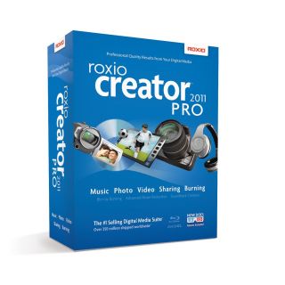 New Roxio Creator 2011 Pro DVD Full Version