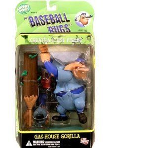 Looney Tunes Gas House Gorilla Action Figure Baseball Bugs