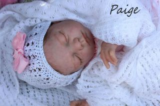 Reborn baby girl Joshua by Reva Schick Anne Geddes fairy outfit
