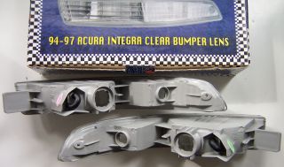   Clear Bumper Lights Lenses 1994 1997 Acura Integra 94 95 96 97