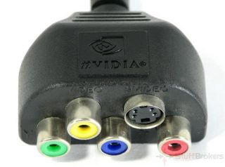 NVIDIA Vivo 9 Pin Component s Video HDTV Adapter Cable