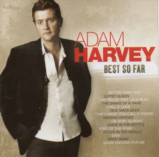 Adam Harvey Best So Far CD 2010 Like New