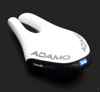 ISM Adamo Breakaway Bike Bicycle Tri TT Saddle TI White