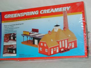 Greenspring Creamery Layout Building Kit HO Scale Train SEALED