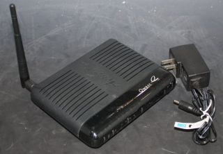 Up for auction we have a used Qwest Actiontec DSL Wireless Router, M/N 