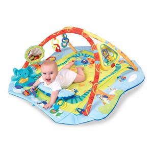 Bright Starts Babys Play Place Activity Gym Mat Toys N