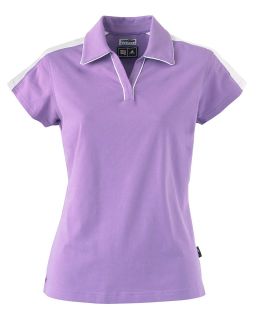 Adidas Womens Short Sleeve ClimaLite Colorblock Ladies Golf Polo NWT 