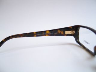 New Authentic Prada VPR 07L 2AU 101 Frames Eyeglasses Glasses