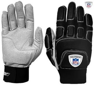Reebok NFL Eqpmnt Smash Full Finger Lineman Football Gloves RF0011 