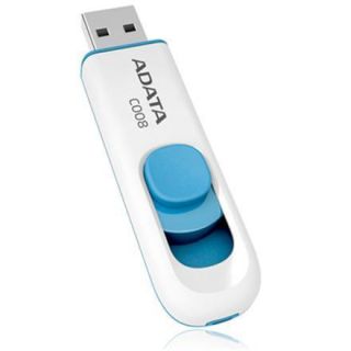ADATA 16GB Retractable USB 2 0 Flash Thumb Drive Model AC00816GRWE 