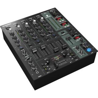 Professional 5 Channel DJ Mixer 24 bit digital effects with advanced 
