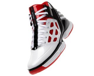 Adidas AS SMU adiZero Rose 2 White Red Black G21027 Basketball Shoes