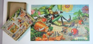 Boxed Puzzle Disney Jigsaw Aesops The Grasshopper The Ant Series 300 