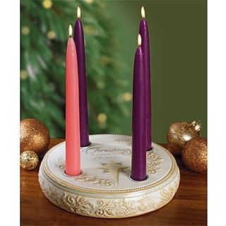   Is A Journey Ceramic Advent Wreath and Advent Candles