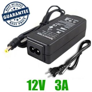 100 24VAC 12VDC 3A Power Adapter Power Supply 36W US Plug LED Strips 