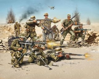 Revell German Infantry Army Afrika Korps