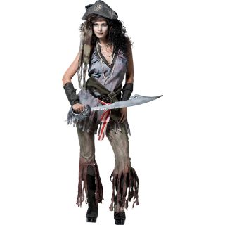   Wreck Sally Adult Costume Shipwreck Sally Female Pirate Ghost