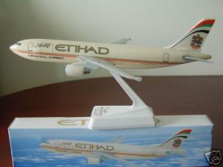 200 Etihad Crystal Cargo Airbus A300 600 Model