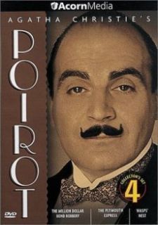 Agatha Christies Poirot Bronze Set DVD 2004 2 Disc Set David Souchet 