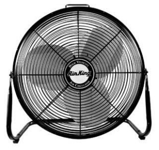 Air King 9218 Electric Floor Fan Effective Room Cooling Ventilation 