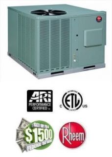   Rheem 80 000 BTU 80 Gas Package Air Conditioner RRPLB036JK08E