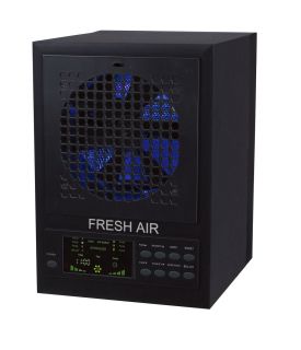 Air Purifier Ozone HEPA UV Black Commercial Cleaner Smoke Remover Mold 