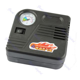   12V Pump Air Compressor Tire Inflator Tyre Airbeds Tool 150PSI