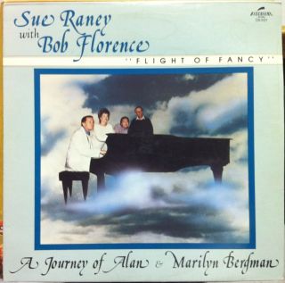 Sue Raney Bob Florence Flight of Fancy LP VG DS 931 Vinyl 1986 Record 