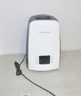 Air O Swiss Digital Warm and Cool Mist Ultrasonic Air Humidifier White 