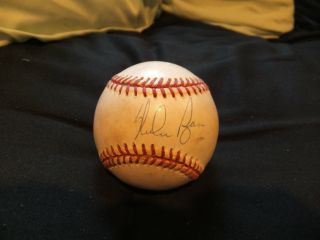 Nolan Ryan Authentic Autograph Official B Brown Used AL Ball