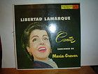 LIBERTAD LAMARQUE CANTA CANCIONES DE MARIA GREVER MEXICAN LP 196 