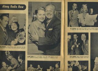 Tune in Radio Listeners Magazine August 1946 Senator Cleghorn Frank 