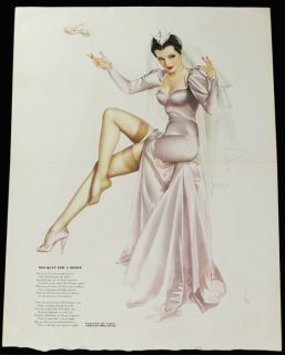 35 Alberto Vargas Varga Girl Art Deco Flapper Pin Up Calendar Sample 