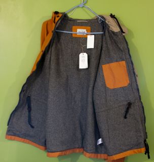 Steven Alan Orange Hiking Jacket Like Siera Designs 80 20 Medium M Bin 