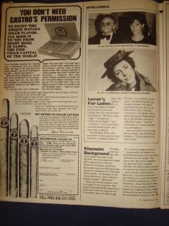2911206SR Parade Magazine Alan Jay Werner Rita Coolidge Sophia Loren 8 