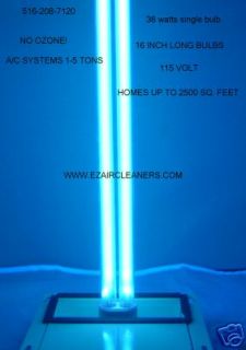   Light UV Lamp Air Purifier 36 Watt Duct 2 Pack 2 Units