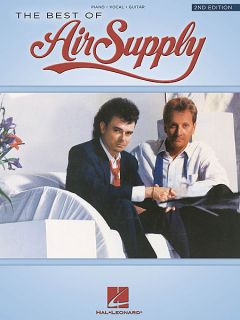 The Best of Air Supply 2nd Ed Piano Vocal Guitar Book