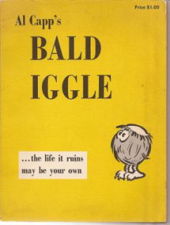56 Al Capps Bald Iggle Book RARE EXC Condition Capp